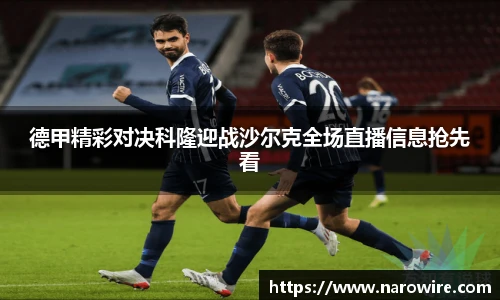 德甲精彩对决科隆迎战沙尔克全场直播信息抢先看